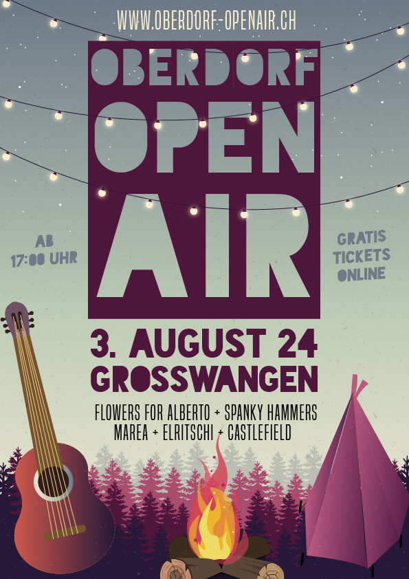 Auftritt am Oberdorf Openair, 2024